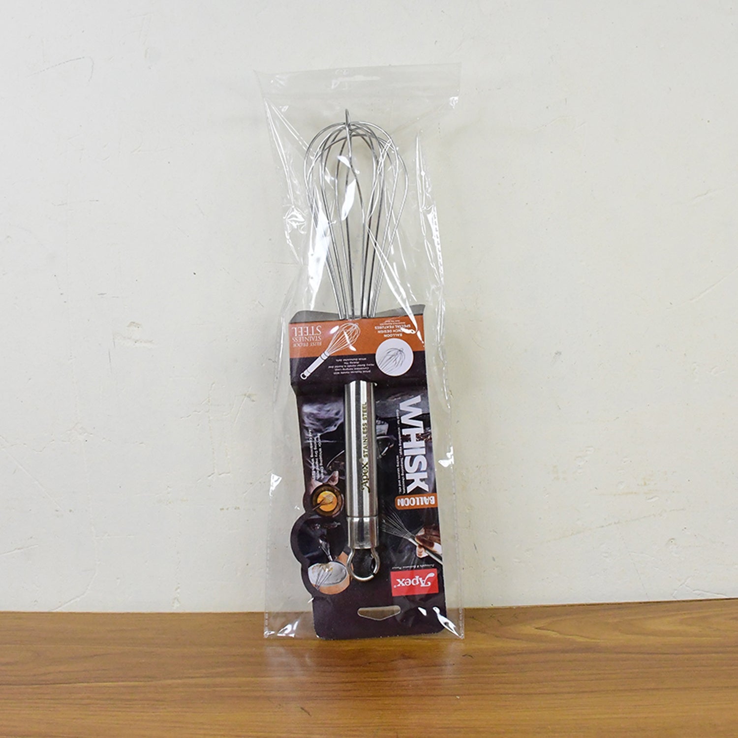 Apex Stainless Steel Large Hand Whisk (1 Pc) Apex Stainless Steel Large Hand Whisk (1 Pc)